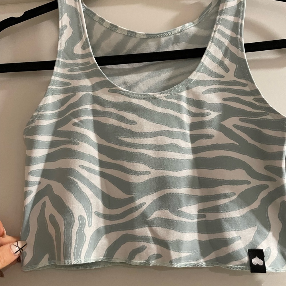 Booty by Brabants Not your Average Tiger Print Crop Top